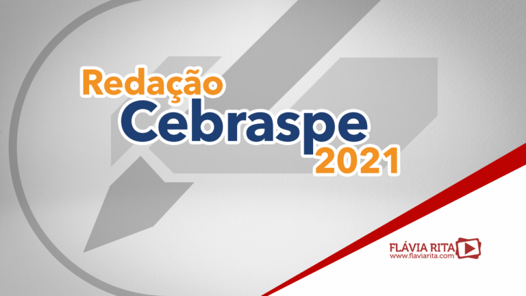 Redação Cebraspe 2021 as conjunções que você precisa saber Blog