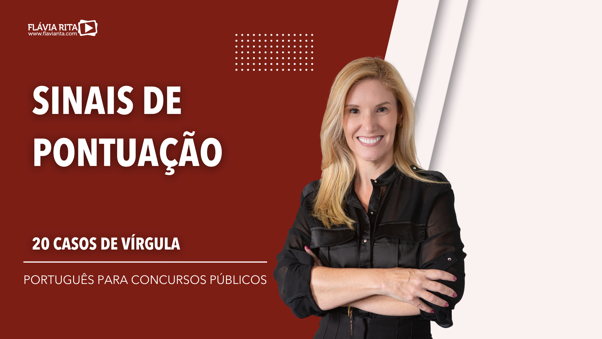 Sinais de pontuação – 20 casos de Vírgula