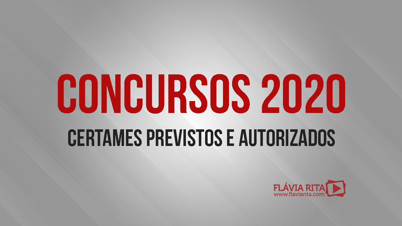 [ATUALIZADO] Concursos Públicos 2020: certames previstos e autorizados!