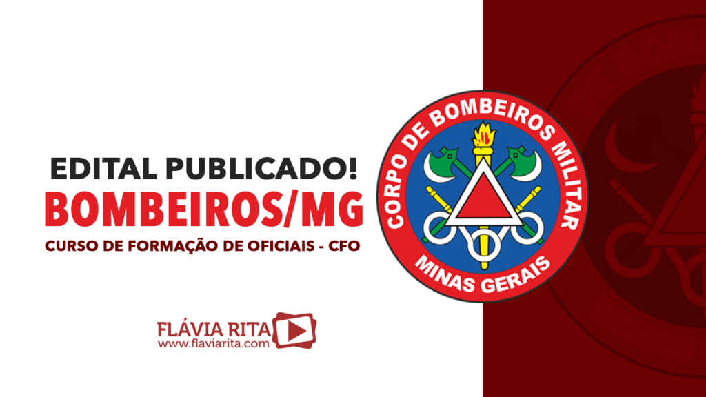Edital Publicado CFO - Bombeiros/MG