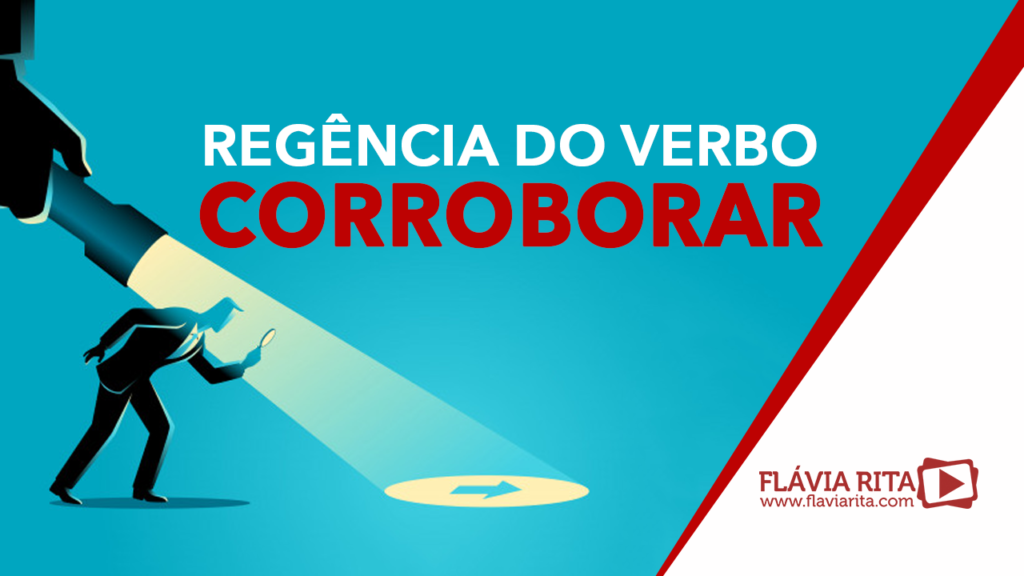 Regência do verbo corroborar