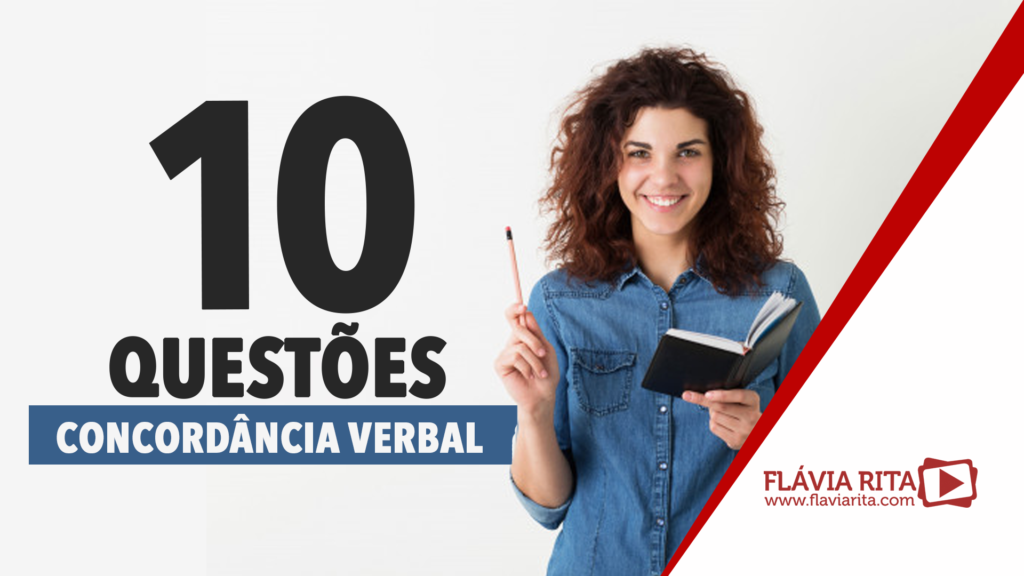 10 questões de Concordância verbal GRATUITAS