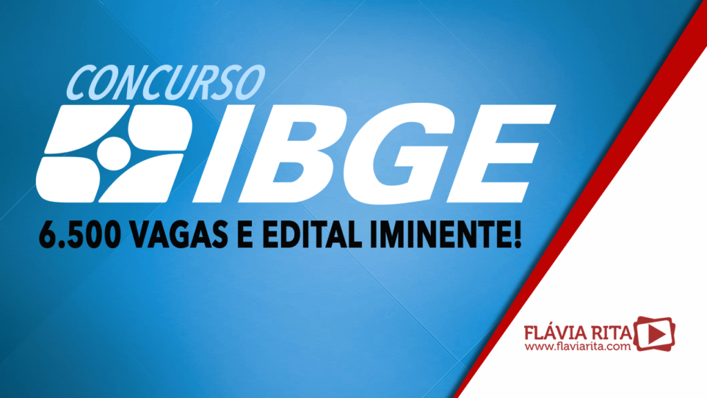 Concurso Ibge 2021 6500 Vagas E Edital Iminente Blog Flávia Rita 1430