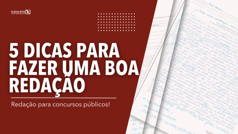 Arquivos Redação Para Concurso Público Blog Flávia Rita 8648