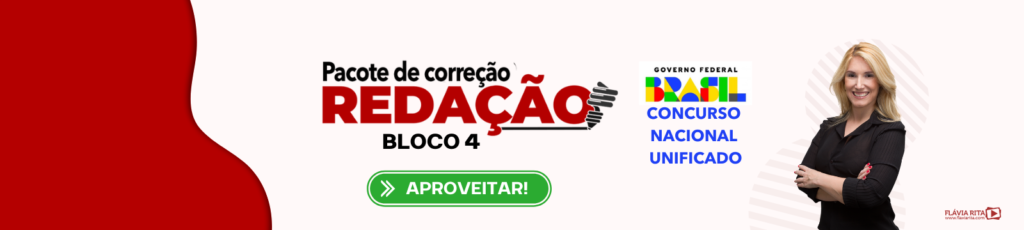 https://flaviarita.com/curso/discursiva-pacote-de-correcao-concurso-nacional-unificado-cnu-bloco-04-cesgranrio-professora-flavia-rita prova do cnu redação do concurso nacional unificado