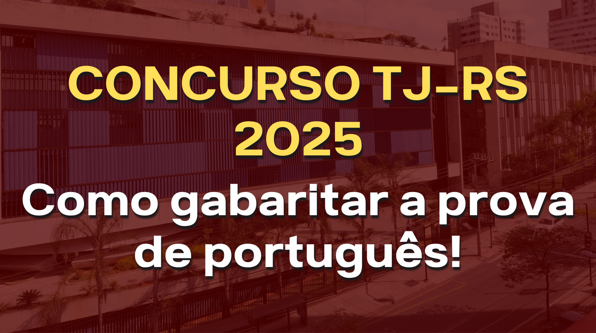 como gabaritar a prova de português