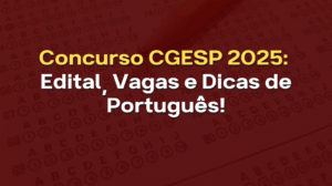 CONCURSO CGESP