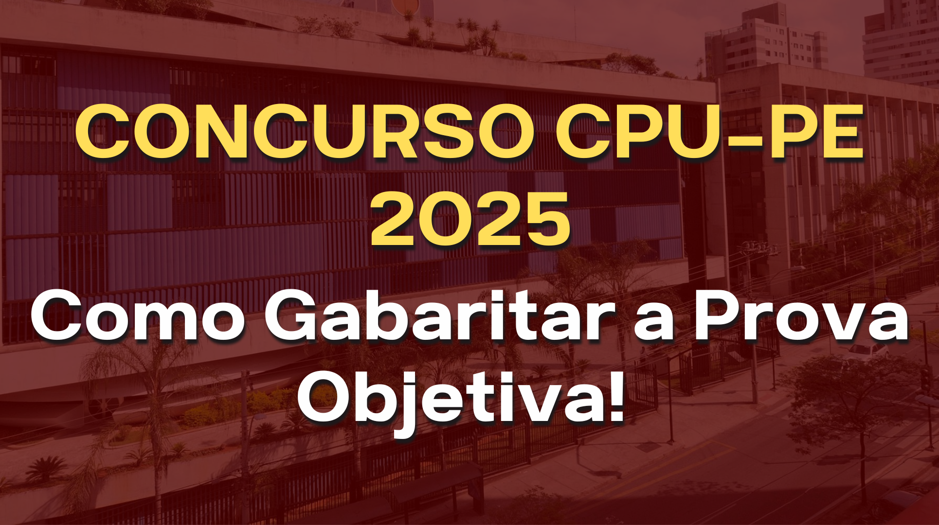objetivas do CPU-PE