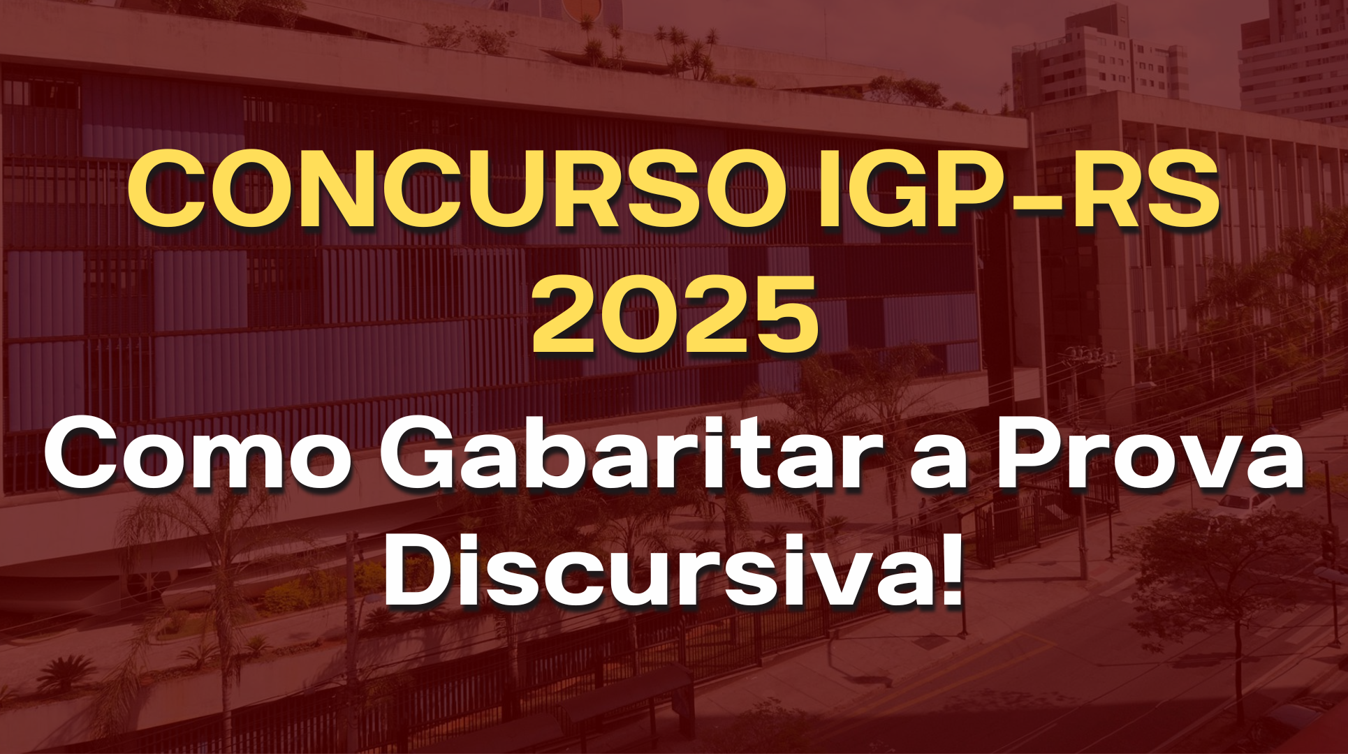 discursiva do IGP-RS