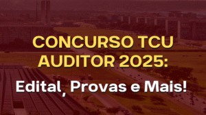 concurso TCU auditor 2025