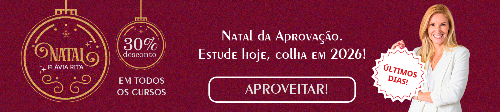 BANNER NATAL FLÁVIA RITA ULTIMOS DIAS