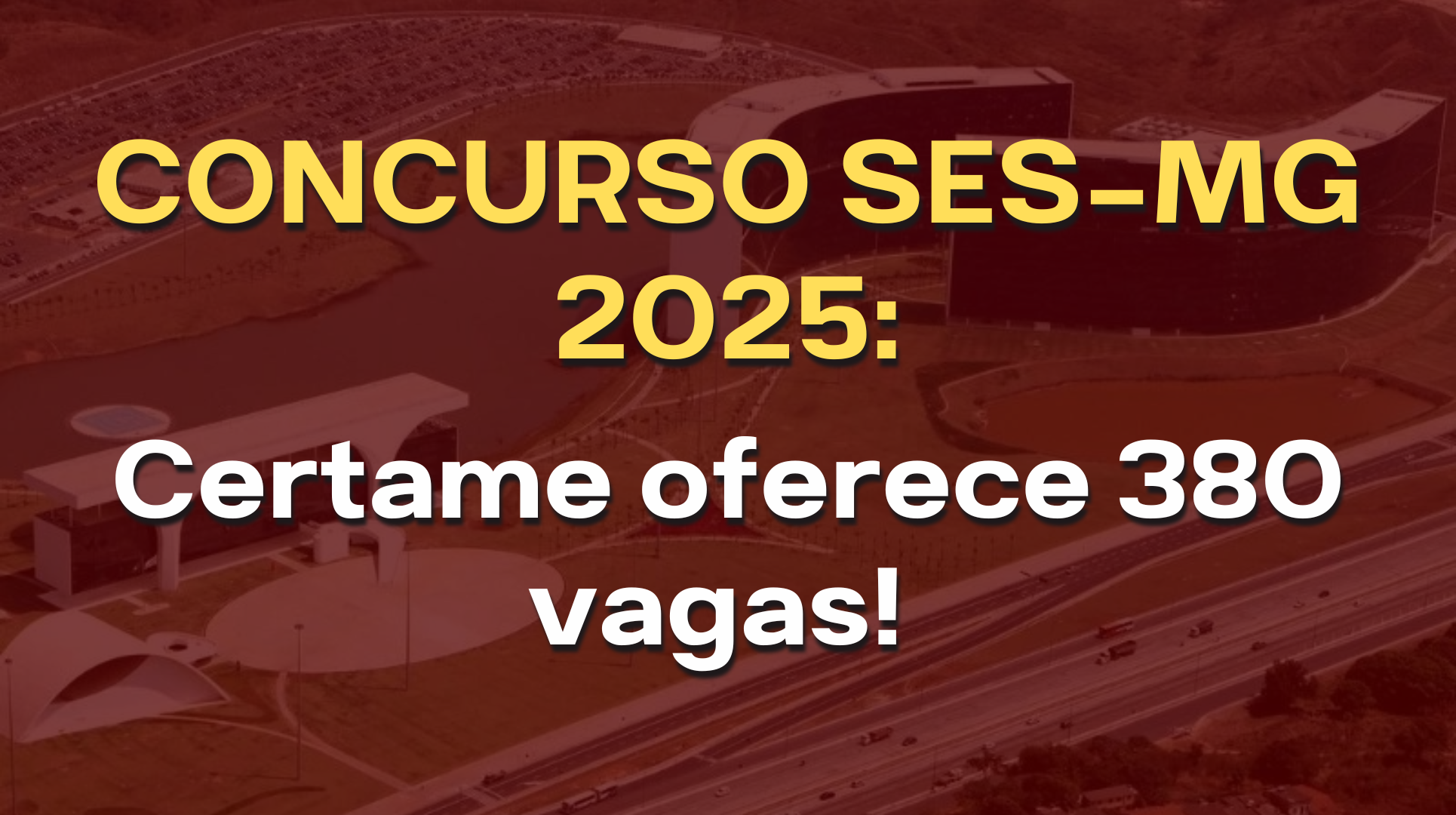 concurso SES-MG 2025