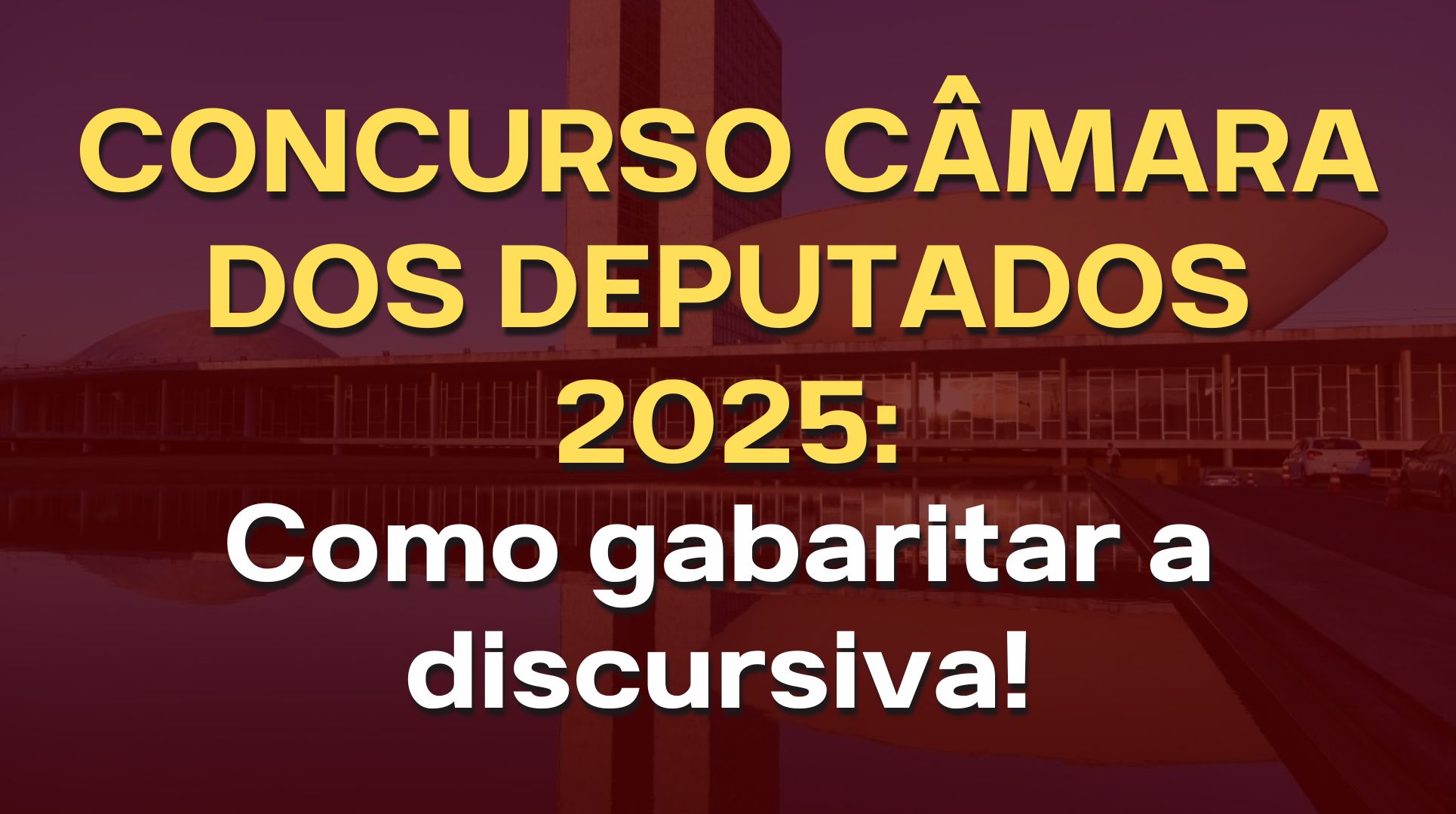 discursiva câmara dos deputados