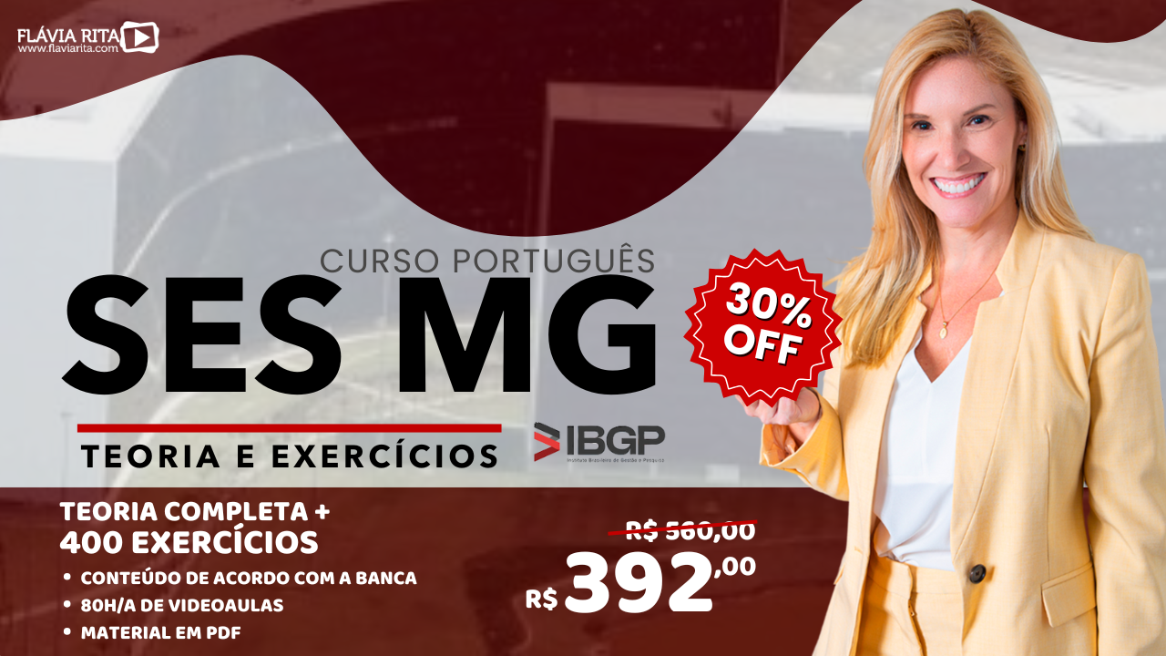 Cursos de Português para o Concurso da SES MG