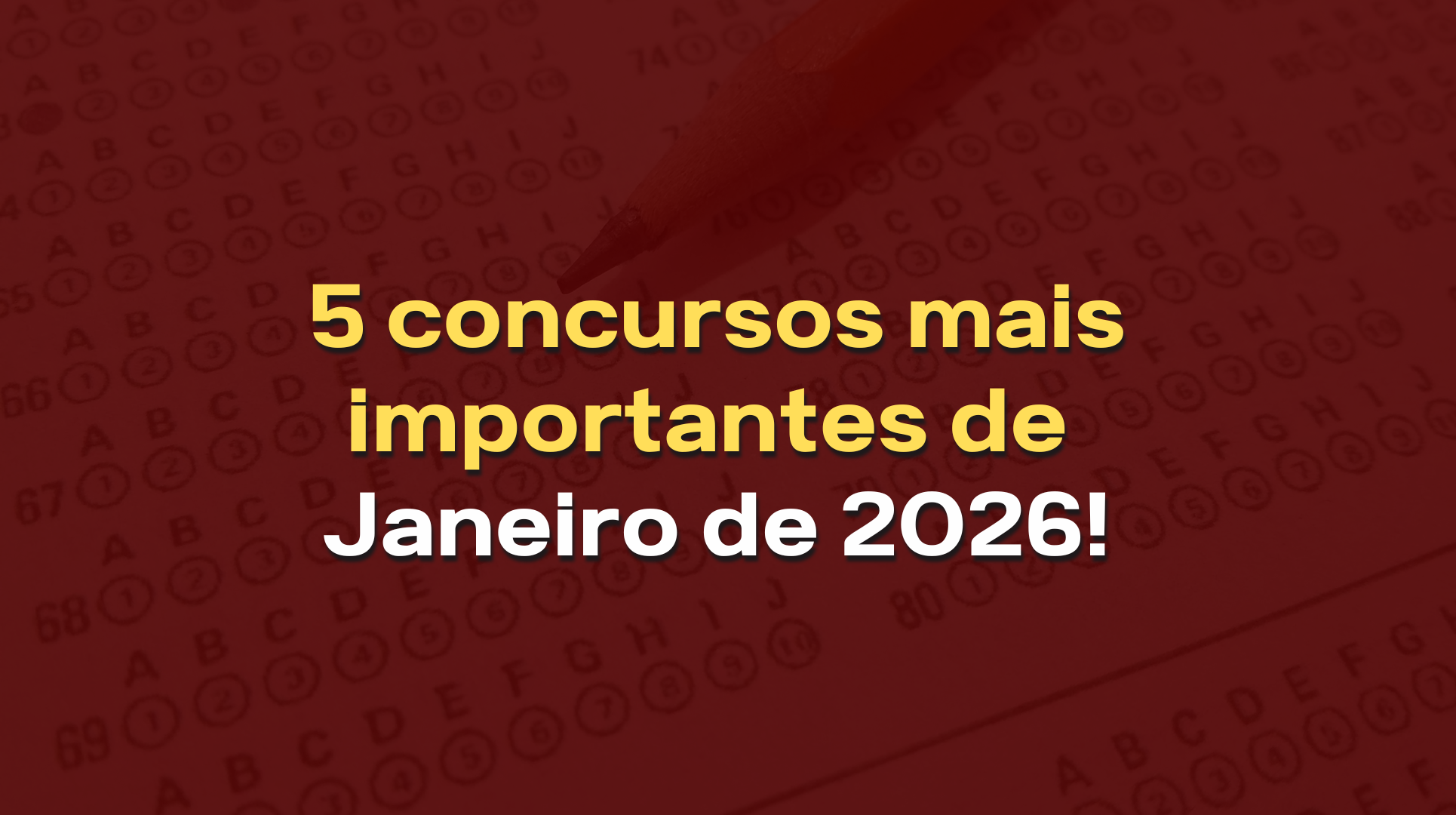 concursos de janeiro de 2026