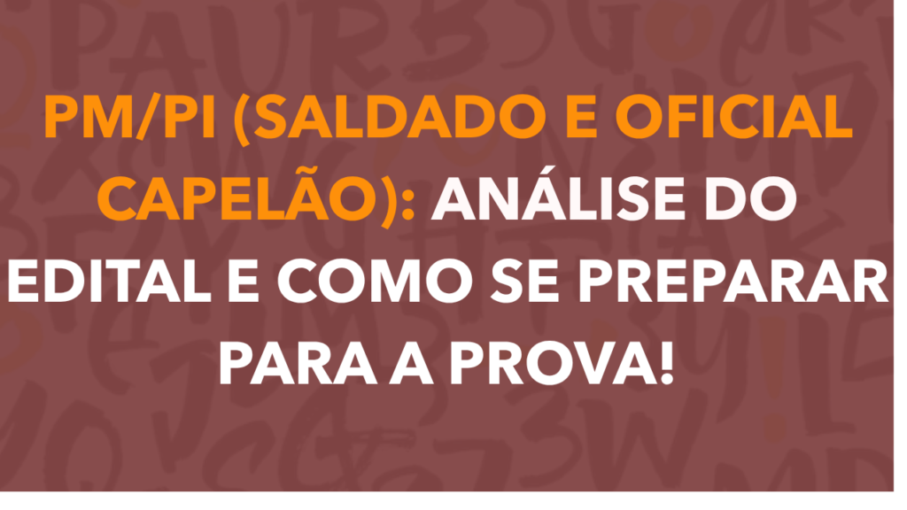 Capa: Concurso PM PI 2026: Seu Guia Completo para Aprovação na Polícia Militar do Piauí!